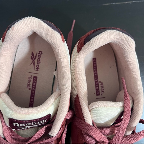 Reebok Classic Renaissance Sneakers Mauve Pink Maroon (rust) Women's Size 8.5 - Picture 9 of 14